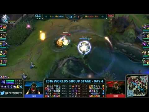 CLG Huhi ROX PraY 'a Tek Atması Worlds 2016