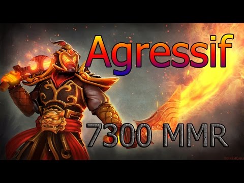 Agressif Pro Player 7.3k MMR Plays Ember - Ranked Match