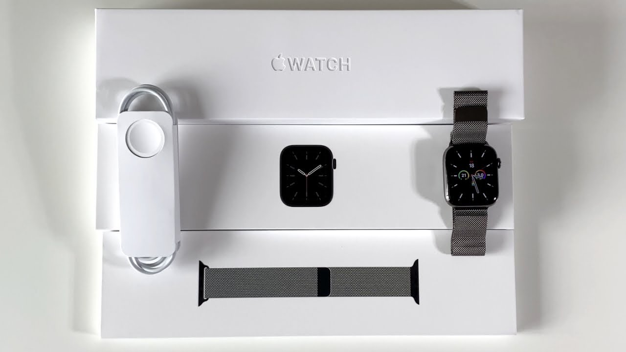 Apple Watch Series 6 Unboxing: Graphite! (Stainless Steel 44mm)