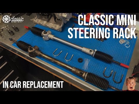 Classic Mini in Car Steering Rack Replacement