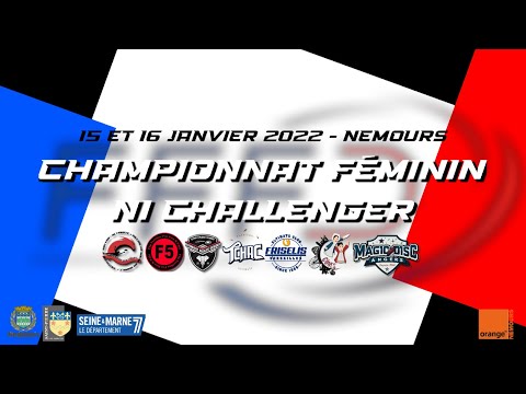 ULTIMATE - Championnat N1 Challenger indoor Féminin 2022 - Phase FInale - Samedi (1)