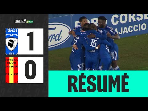 SC BASTIA - FC MARTIGUES (1-0) - highlights - Week 26 -  Ligue 2 BKT 24/25
