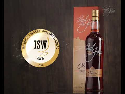 Paul John Indian Single Malt wins #GoldMedal at ISW 2020 whisky competition in #Germany