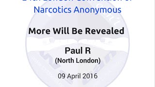 More Will Be Revealed - Paul R