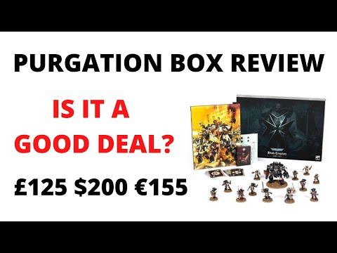 Purgation Box Prices + Sprues Revealed - Is it a Good Deal?