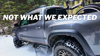 Sketchy Mountain Road Got Worse Than We Expected - Forced to Turn Around