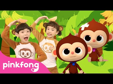 Monkey Banana Dance and more! | Baby Monkey | Compilation | Dance Along | Pinkfong Songs for Kids
