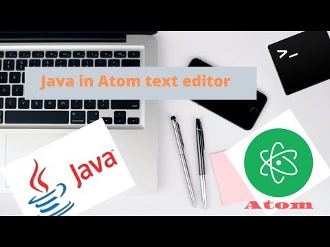 How To Run Java Program On Atom Text Editor