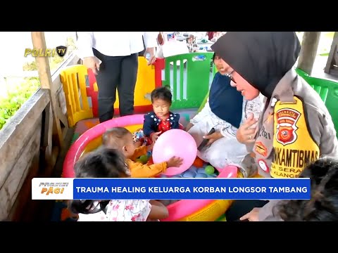 POLRESTA CIREBON GELAR TRAUMA HEALING BAGI KELUARGA KORBAN LONGSOR TAMBANG GUNUNG KUDA CIREBON