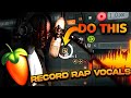 HOW TO RECORD RAP VOCALS IN FL STUDIO 21 Super Easy