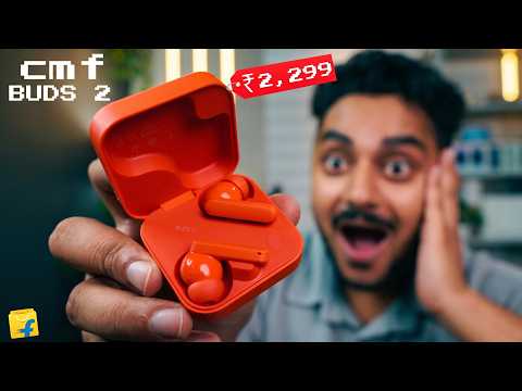 Thumbnail for CMF Buds 2 Review 🔥 48dB ANC + 55 Hours Battery 😳 Best Budget TWS?