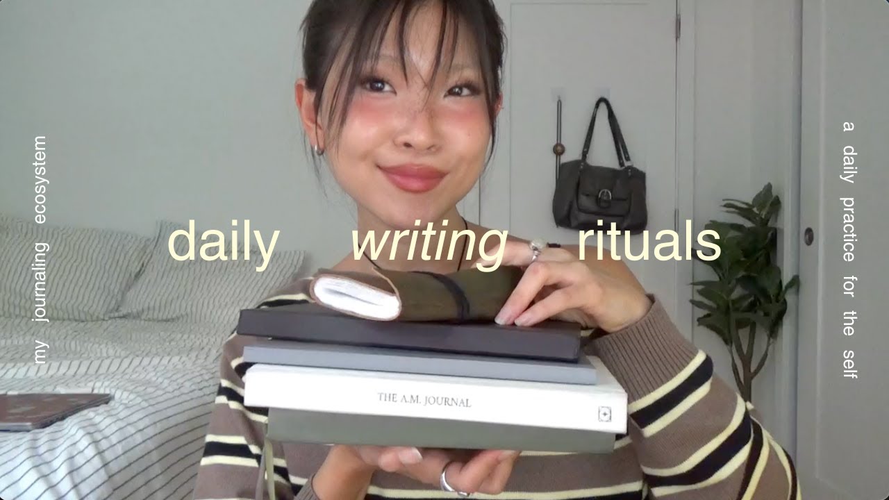 my journal ecosystem: writing rituals to connect with myself & my dreams everyday