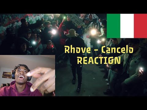 Rhove - Cancelo | ITALIAN RAP (REACTION!!!)