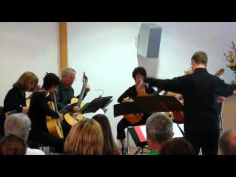 Gitarrenensemble Ponticello - Joh. A . Hasse -  Bourreé