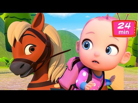 Cheval  Cheval Ne T'arrête pas & Autres | Comptines pour bébé