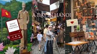22 Hours in Hanoi 🇻🇳 | Train Street, Dong Xuan Market 