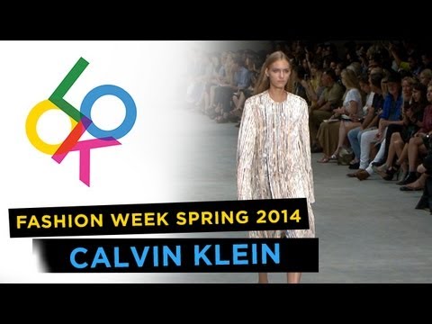 Calvin Klein: NYFW Spring 2014