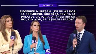 Siegfried Mureșan: „Eu nu aș dori ca premierul OUG 13 să revină la Palatul Victoria”