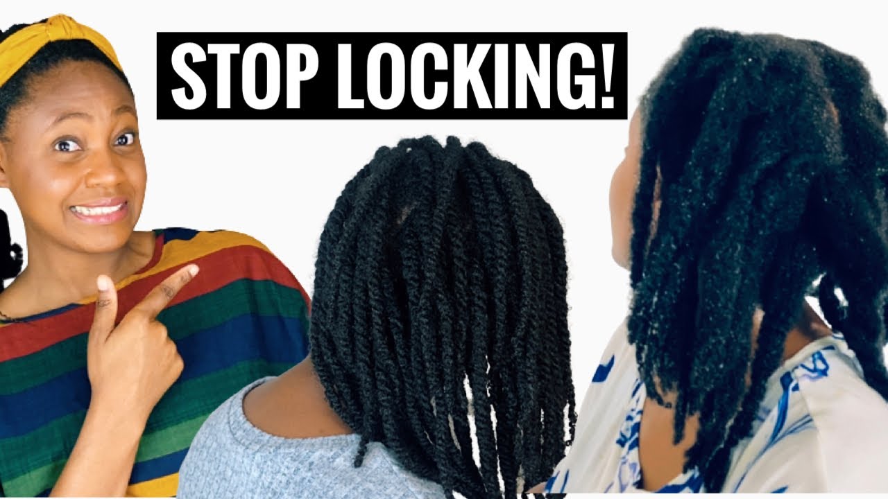 Stop MINI TWISTS from LOCKING or MATTING