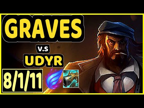 KREOX (GRAVES) vs UDYR - 8/1/11 KDA JUNGLE GAMEPLAY - EUW Ranked GRANDMASTER