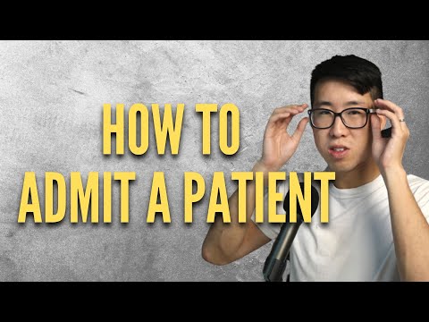 How To Admit A Patient In Epic