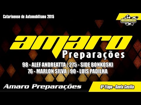 Amaro Preparações - 6ª Etapa Catarinense de Automobilismo 2015 - Santa Cecília