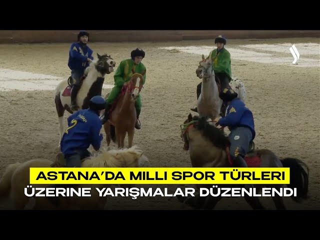 Astana’da milli spor türleri üzerine yarışmalar düzenlendi
