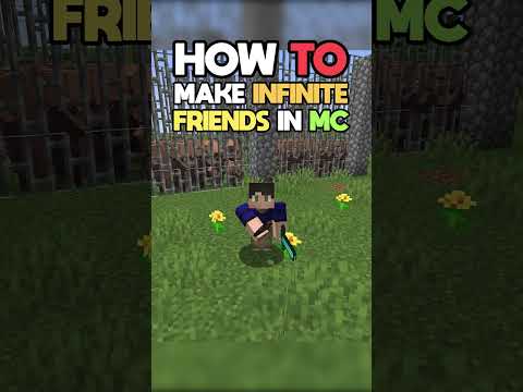 Minecraft How to Make Friends GURANTEED