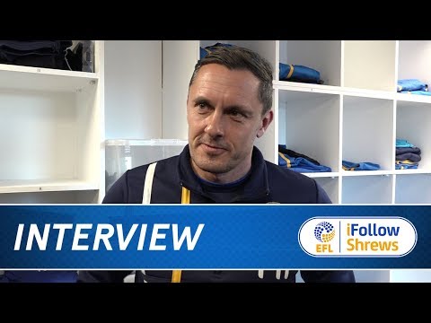 INTERVIEW - Paul Hurst pre Morecambe - Town TV