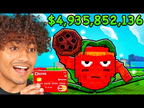 Spending $8,735,824 For The COMMANDO APPLE SEED In Plants Vs Brainrots..