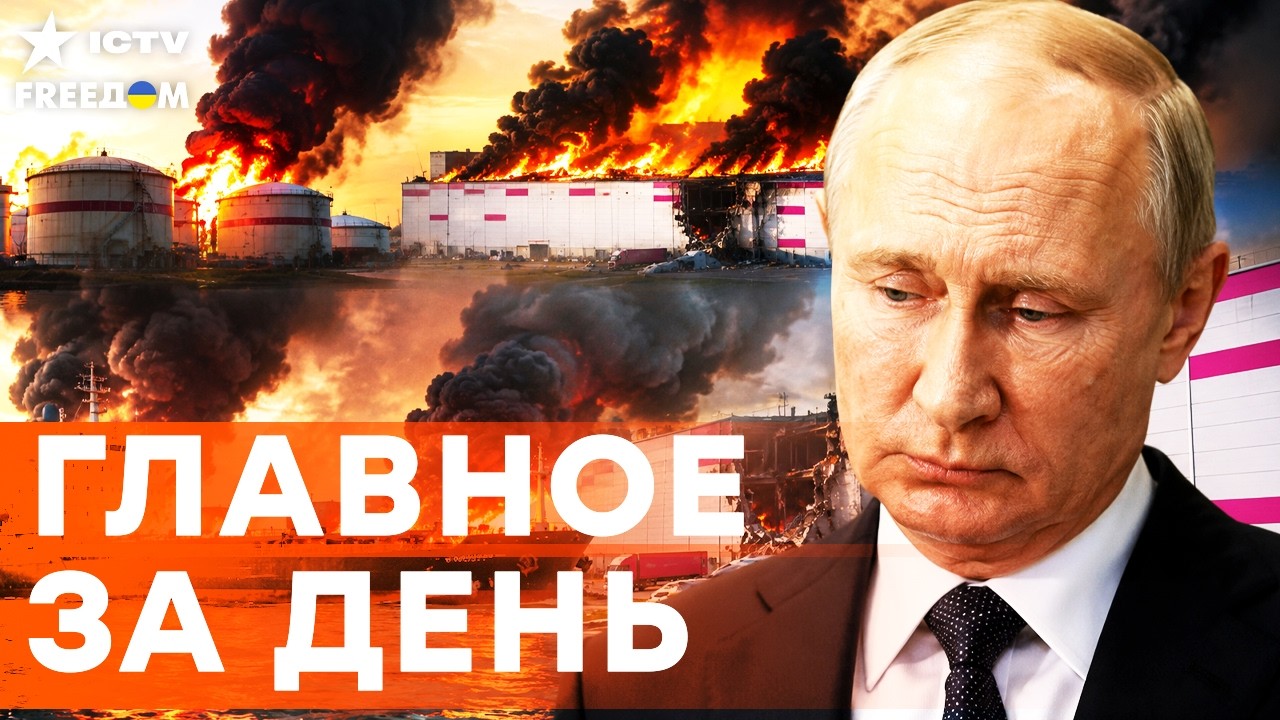 АД ПОД МОСКВОЙ! Сожжены мегасклады Wildberries и нефтебаза! На россии тотальный ха