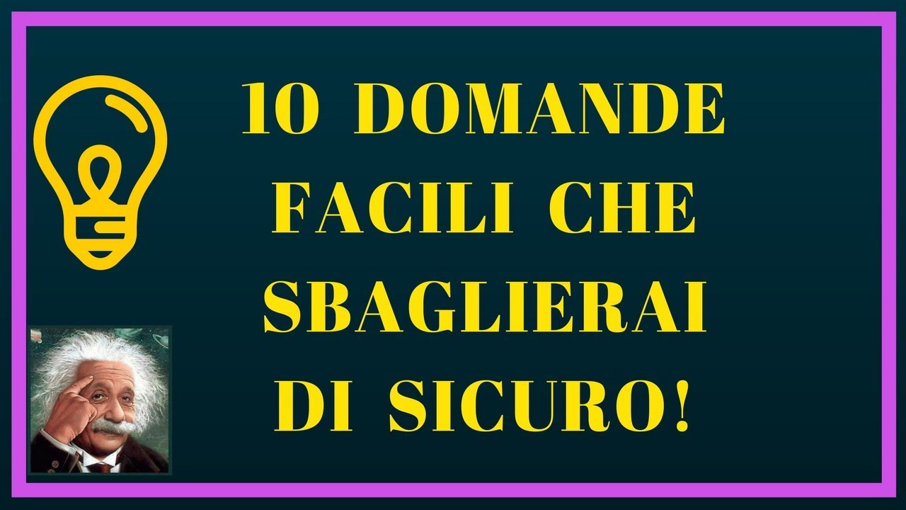 Watch Now 10 STUPIDI Test di Logica che Sbaglierai di Sicuro (Test Ita) 10 STUPIDI Test di Logica che Sbaglierai di Sicuro (Test Ita)