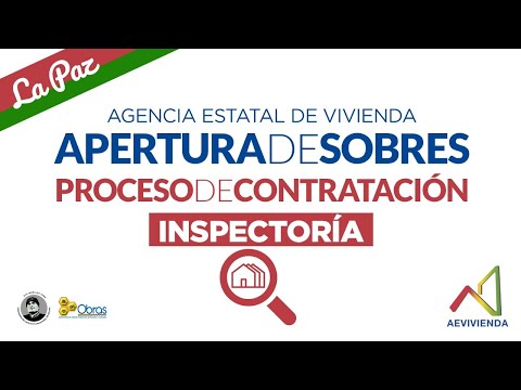 INSPECTORIA PROYECTO DE VIVIENDA NUEVA AUTOCONSTRUCCION MUNICIPIO DE PELECHUCO FASE (I) 2019 LA PAZ