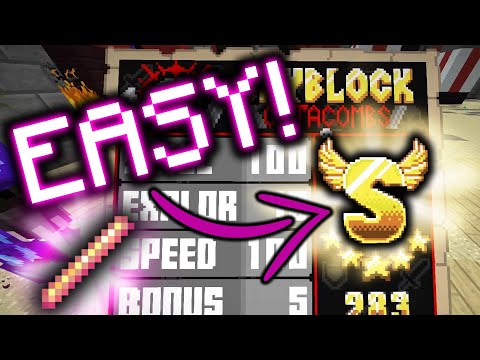 So erreicht ihr den S-Rang in Dungeons! (Viel bessere Beute) - [Hypixel Skyblock]