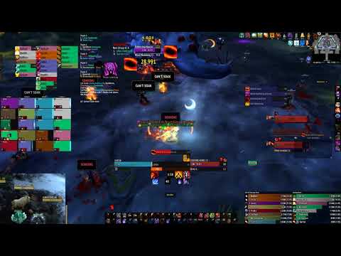 Corrupted Squad vs Mythic G'huun (Fire mage POV)