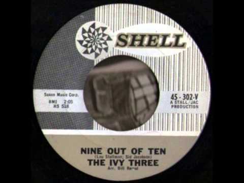 Ivy Three - Nine Out Of Ten (Shell 302) 1961