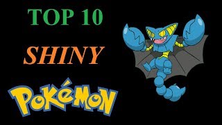 Top 10 Shiny Pokemon!