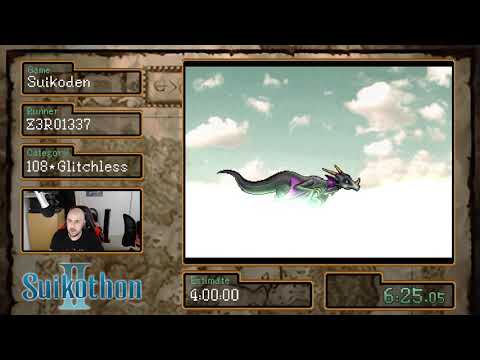 Suikothon II - Suikoden (108 Stars Glitchless) by Z3R01337