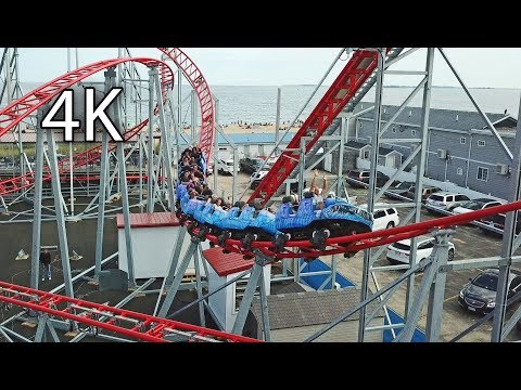 Off-ride footage of a Sea Viper train