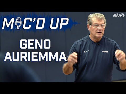 Listen in on Geno Auriemma fired up during a UConn practice | Mic'd Up | SNY