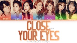 Rainbow (레인보우) 두 눈을 감고 (Close Your Eyes) Color Coded Lyrics (Han/Rom/Eng)