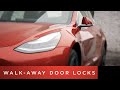 Tesla Model 3 Tutorial | Walk-Away Door Lock