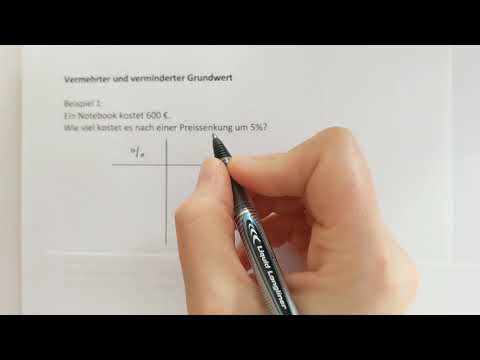 Vermehrter und verminderter Grundwert