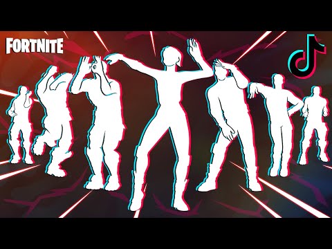 Top 50 Fortnite TikTok Dances & Icon Series Emotes! (Classy, Get Griddy, Carefree, Rollie, Say So)