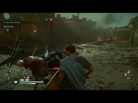 Assassin's Creed Valhalla Defeating Rued (boss fight)