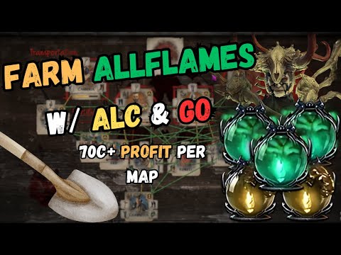 Poe 3.26 - A Great Budget Strategy to Build Your Currency - Supplying the Demand - 70c+ per Map