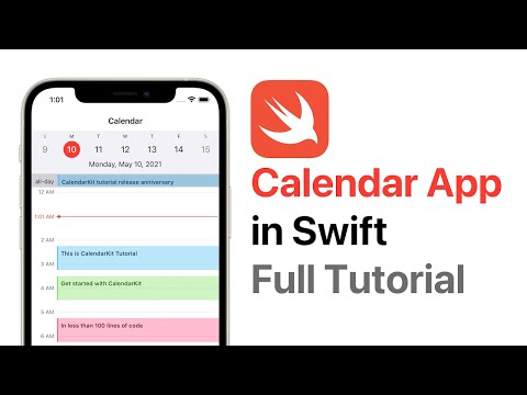 Create iOS Calendar app in Swift with CalendarKit (Full Tutorial)