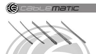 Cable de acero inoxidable - distribuido por CABLEMATIC ®