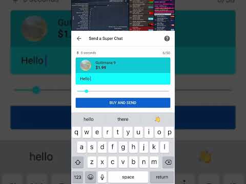 How to make a Superchat