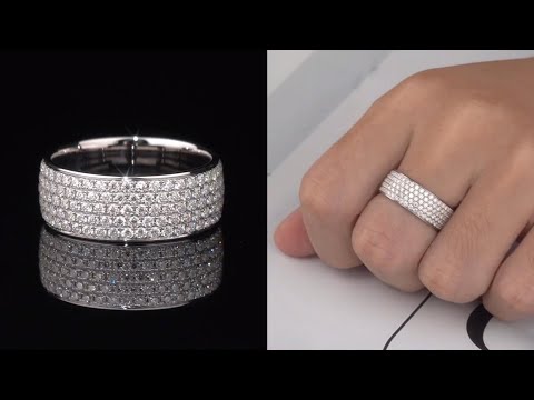 Episode 42 | Infinity Ring | 18K White Gold  .Enjoy the Jewelry making process